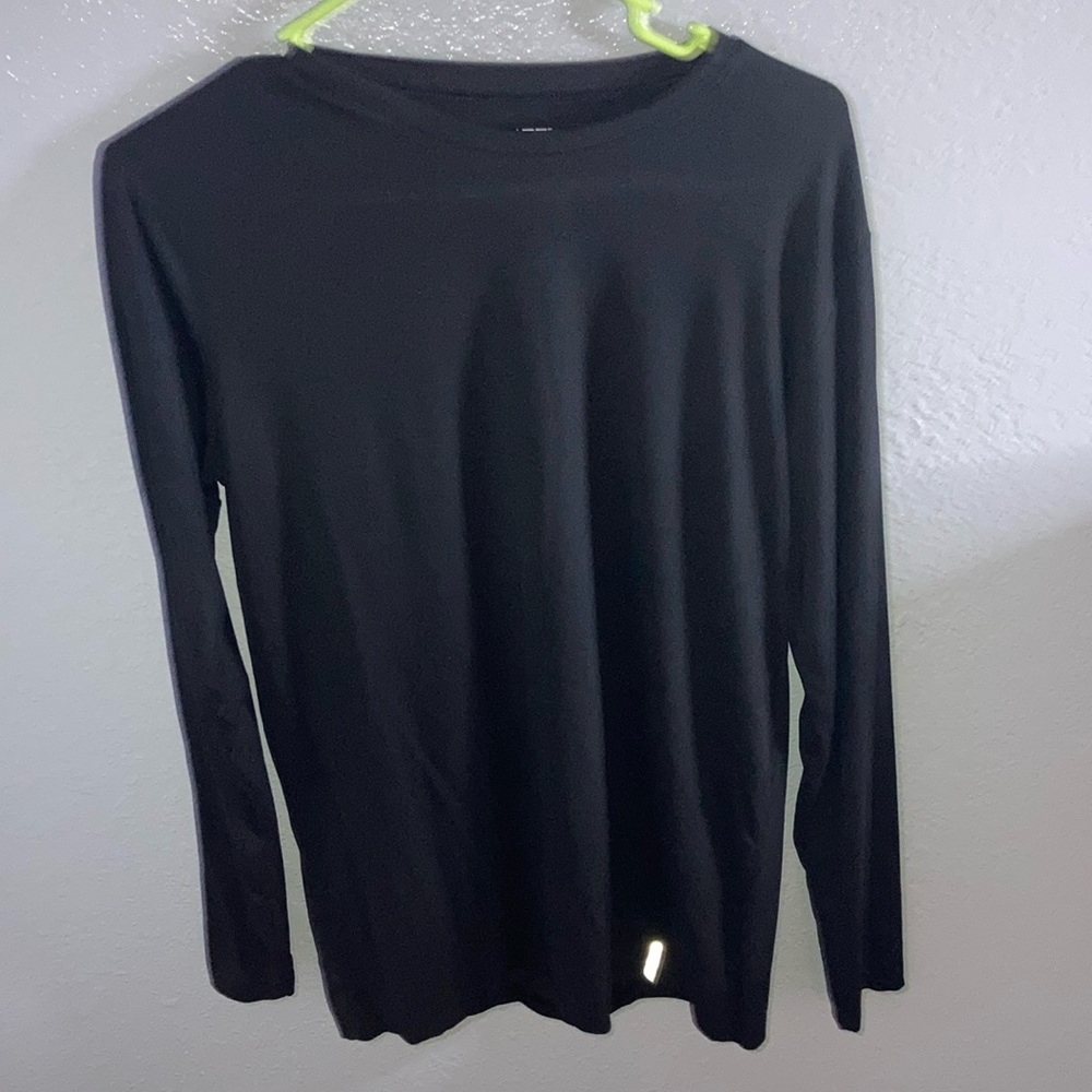 All Black RBX Active Wear Long Sleeve